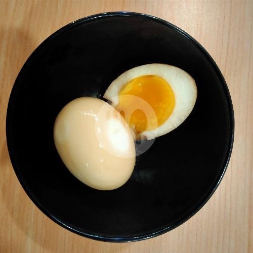 EGG AJITAMA 1/2 menu Megumi Ramen, Sunan Kudus