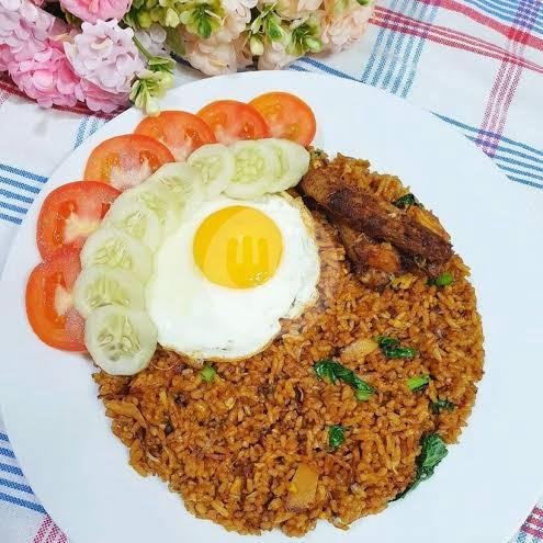 Nasi Goreng Baso menu Mie Aceh Bang Iwan, Kh Syahdan