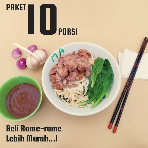 Mie Ayam Mentah menu Mie Ayam Mang Umis 2, Cihideung