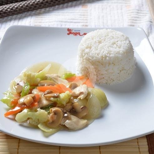 Ayam Saus Tiram menu Bakmi Naga Resto, City Plaza Jatinegara