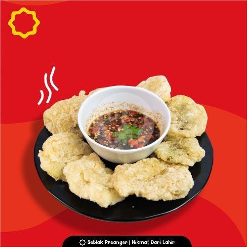 Rujak Cireng (Isi 3) menu SEBLAK PREANGER MALANG, Jln. Bendungan Siguragura