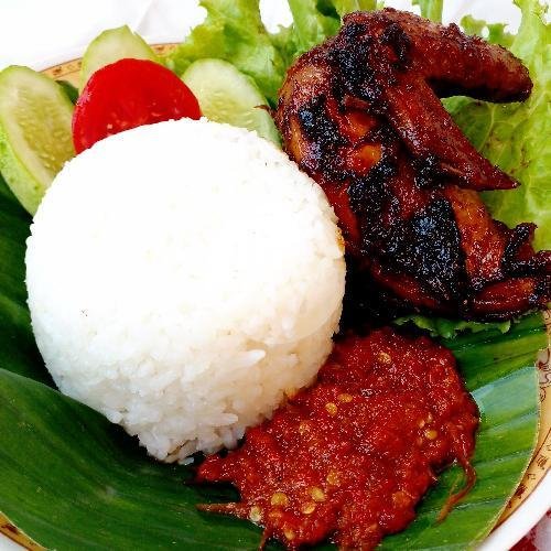 Ayam Bakar menu Nasi Bebek Madura Mas Sakti