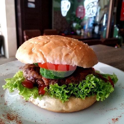 Beef Burger Chesse Yasmin menu Kopi Pasir Aladdin & Yasmin Burger, Veteran