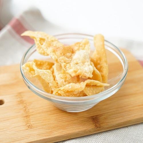 Pangsit Goreng Isi 3 menu Mie Ayam Bangka Asan, Pondok Bambu