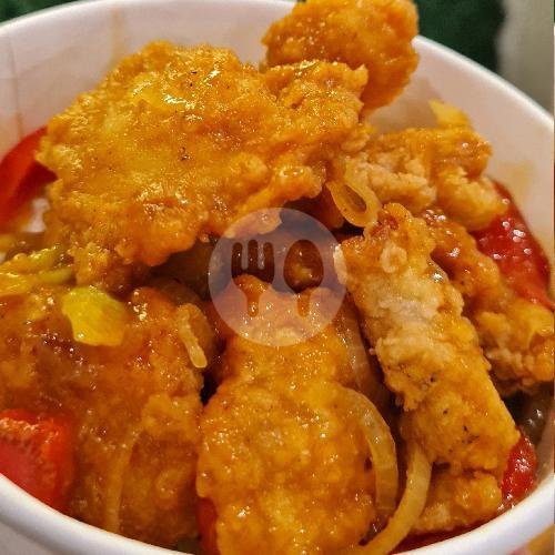 Rice Bowl Kakap Lada Hitam menu Seafood Ayu 69, Tambora