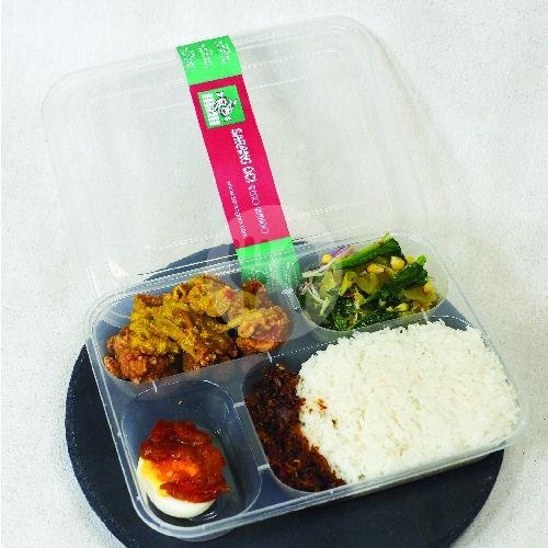 5 Box Paket A - Ayam Bakar menu Sarang Oci Restoran Manado, Jalan Panjang