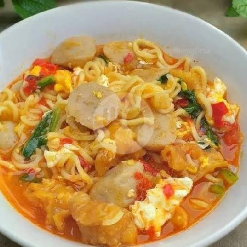 Seblak Mie Special Komplit Bakso menu Kusuka Seblak, Dimsum Arasi, Sarimanah