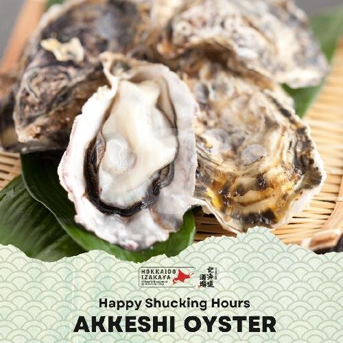 Fresh Oyster  size S (1Pcs) menu Hokkaido Izakaya