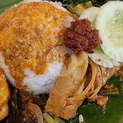 Nasi Telor Bulat + Es Teh menu Nasi Kapau 47, Kartoharjo