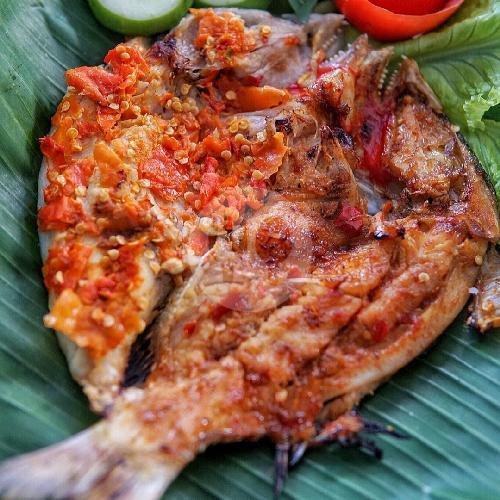 KERANG BAKAR BALI LALAH Porsi Regular ,Non MSG menu Ikan Bakar Khas Bali Legian, Tegalrejo