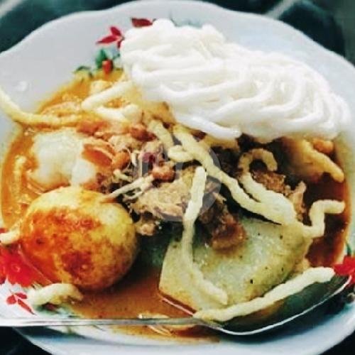 Lontongkari campur Spesial+ Telor Buled menu Lontong Kari Pasko, Pasantren