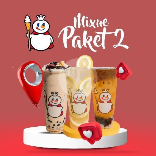 Paket 2 menu Mixue Rawamangun