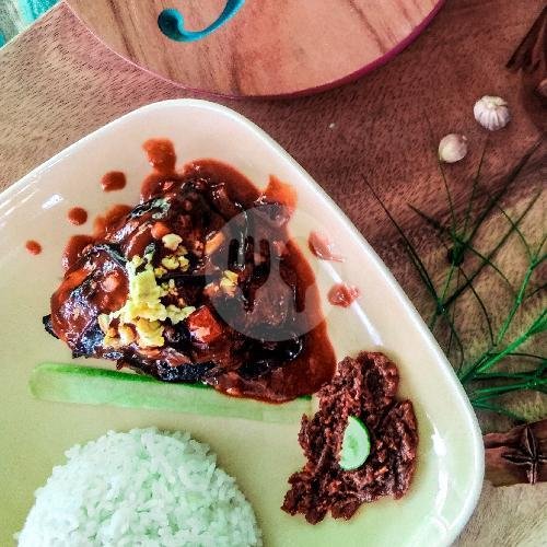 Roti Bakar Aren Pandan Khas Ratu menu Kedai Ratu Bubur Hongkong, Kabupaten