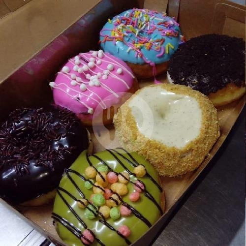 Donat Toping Jadul Isi 6 menu Radja Donat Wage, Taruna
