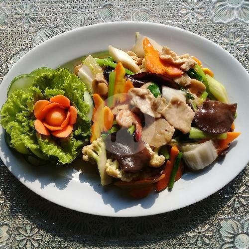 Capcay Goreng menu Depot Barokah, Kutisari