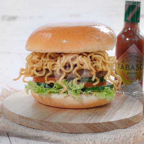 Burger Lava menu Beurgeur Burger, Ciliwung