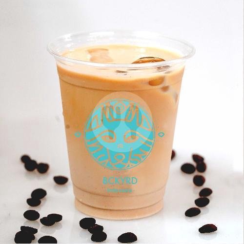 Peach Tea menu Bckyrd Coffee And Shop, Pondok Aren