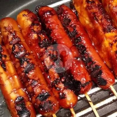 Sate Cikuwa Bakar menu Angkringan Brodul, Watubelah