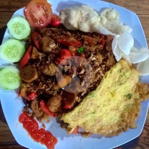 Nasgor Aceh Bakso + Sosis menu Mie Aceh Joel MG, Duren Sawit