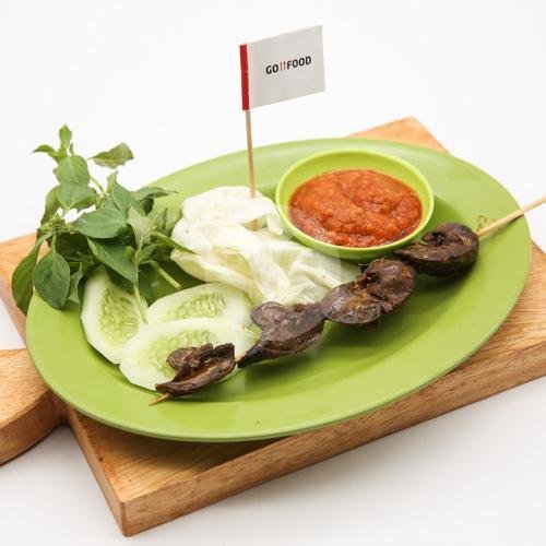Sate Ampela menu Nasi Uduk Ijo Teh Dede, Galaxy
