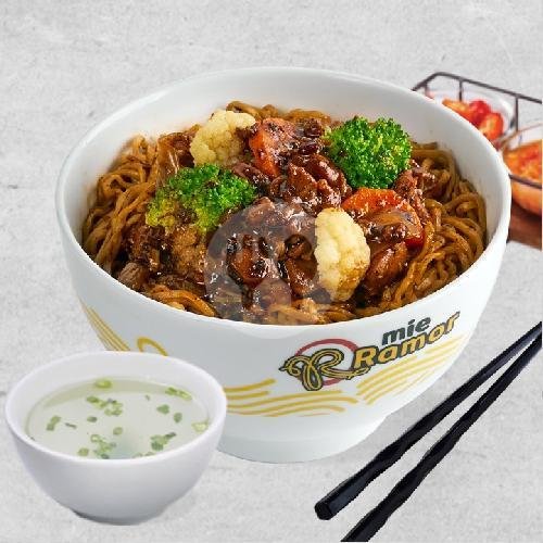Tamie Ayam Cabe Pedas menu Mie Ramor, Majapahit