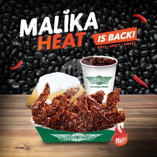Crunchy Wings Combo menu Wingstop, Kuningan City