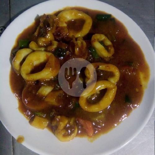 Cumi Tepung menu Bima Seafood 96, Ciparay