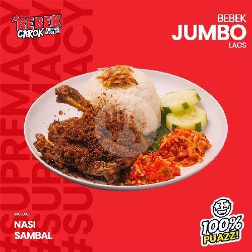 Bebek Madura Jumbo Bumbu Laos menu Bebek Carok, Kediri