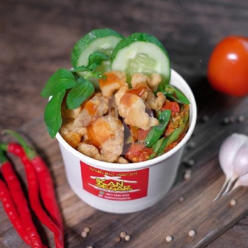 Nila Crispy Rice Bowl menu Warung Makan Ikan Segar