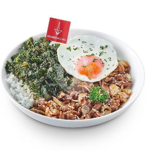 Chicken Mentai With Rice menu Demandailing Cafe, Klampis