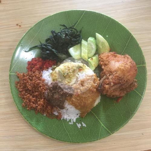 Nasi Ayam Balado Ijo menu RM TURANGGA MASAKAN PADANG