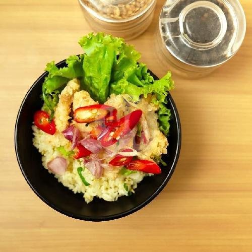 RiceBowl Dori Sambal Matah menu Delima Resto, Jebres