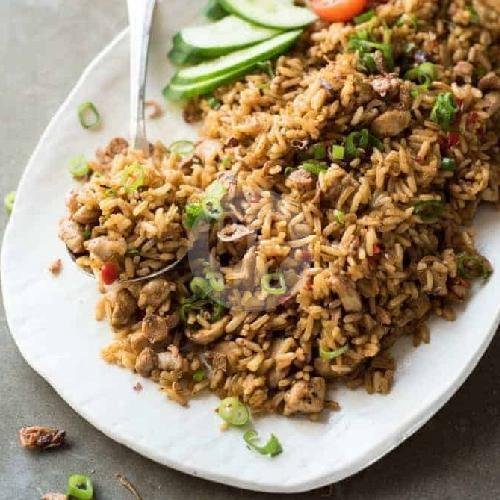 Bubur Babi menu Nasi Campur Loong Wan, Puri Anjasmoro