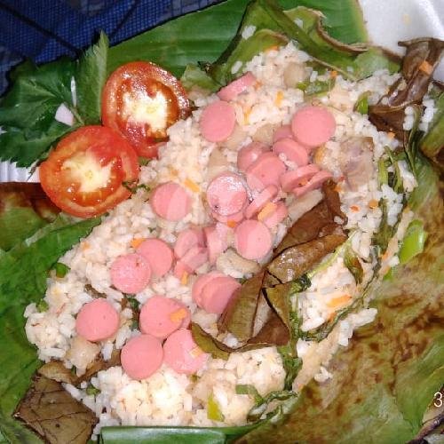 Nasi Bakar Ayam Suwir menu Ini Cakar, Gatak
