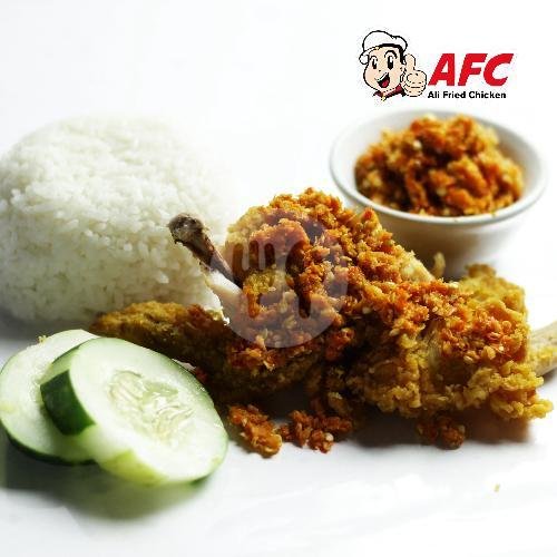 HEMAT Geprek Potongan Dada + Nasi menu AFC - Ali Fried Chicken, Mojosari