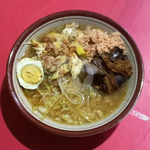 Nasi Putih menu Soto Lamongan Hijroh