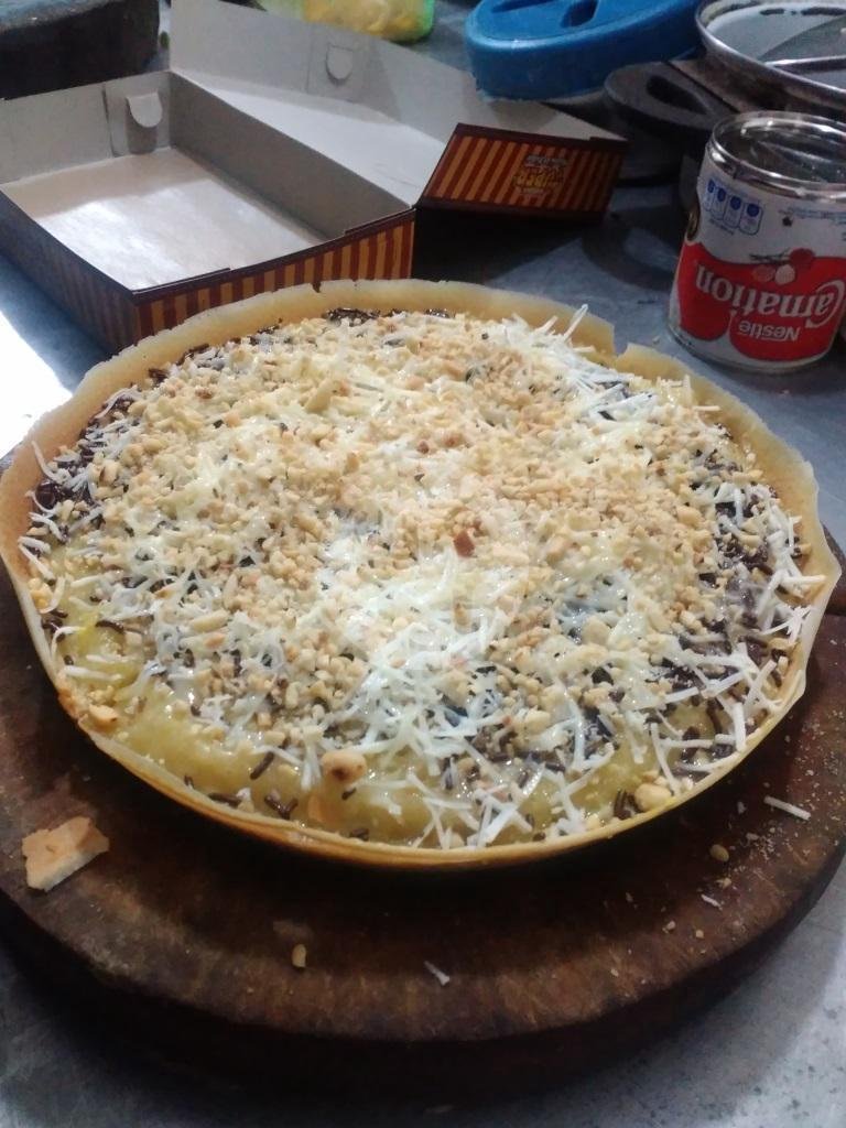 Martabak Manis Keju Kacang menu Martabak BMJ, Basmol Raya