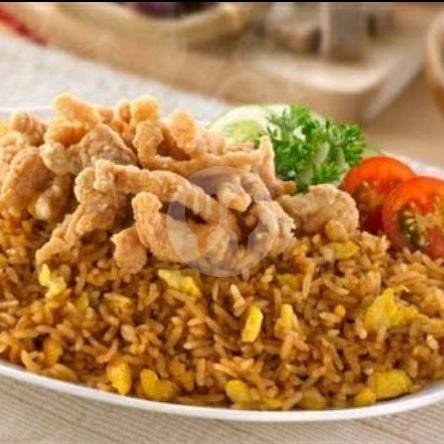 Rice Bowl - Kulit Crispy menu Nasi Goreng Geprek Mas Tam, Banjarsari