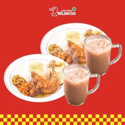 Ayam Makmur menu Ayam Goreng Nelongso, Mastrip Jember