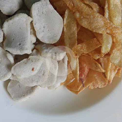 Basreng+sosis menu Mitang Ampera