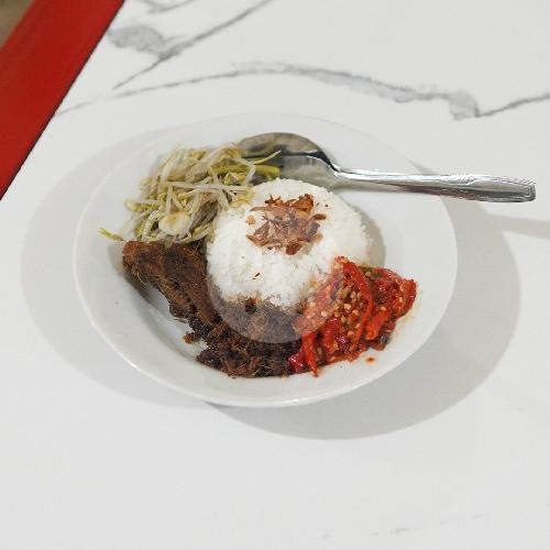 Nasi Ayam Jalan Tengah menu Kedai Jalan Tengah, Ranah Parak Rumbio