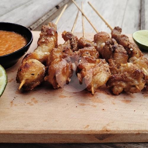 Sate Kulit bakar menu Sate Taichan Langgeng, UMY