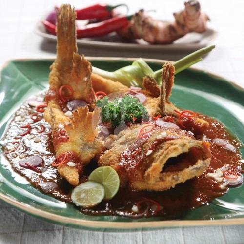 Tiger Grouper Deep Fried with Thai Sauce 500 gram menu Penang Bistro, Pacific Place