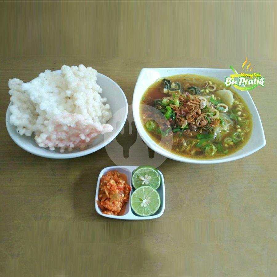 Nasi Putih menu Warung Soto Bu Pratik, Cengkareng
