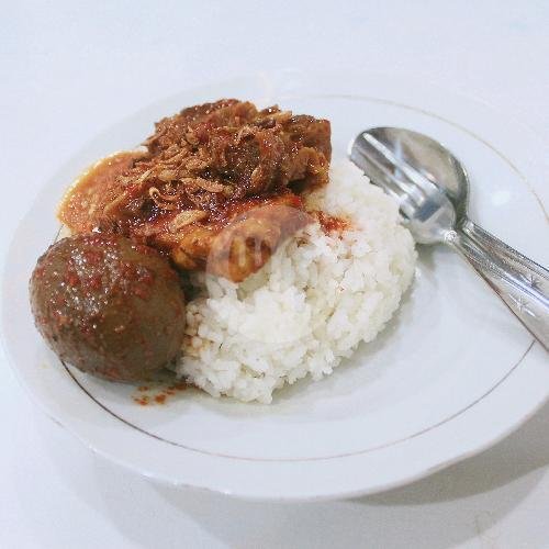 Nasi Putih menu Rawon Setan Malam - Embong Malang