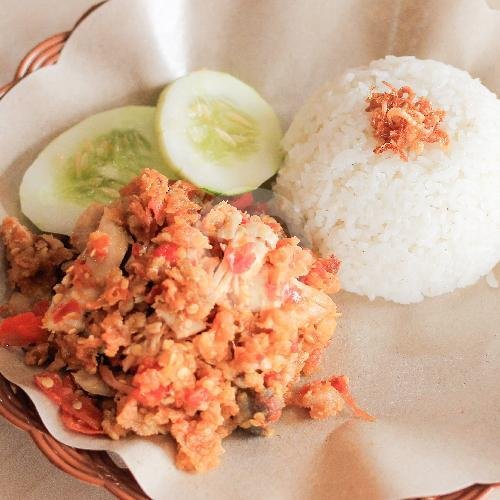 Panas Ori Sayap / Paha Bawah menu Oyam Ayam Geprek, Pasar Jambu Tempuran