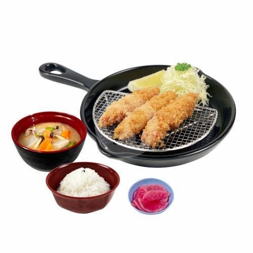 Ebi Furai Set menu KATSU Q, Lontar