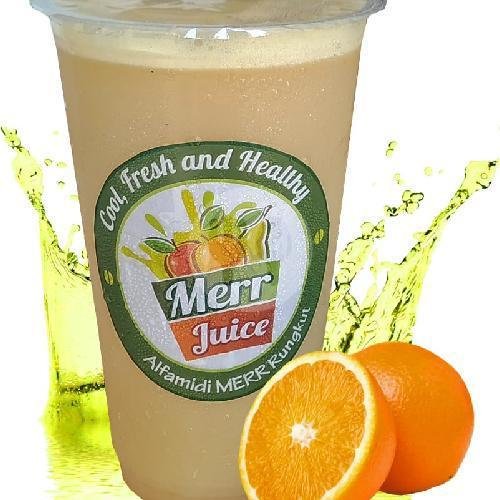 Jus Jeruk Jumbo 660ml menu Merr Juice, Rungkut