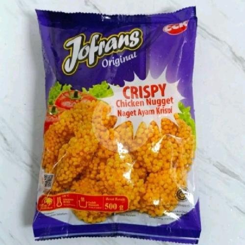 Belfoods Uenaak Nugget Ayam Bentuk Coin menu SAKA FROZEN FOOD SURABAYA