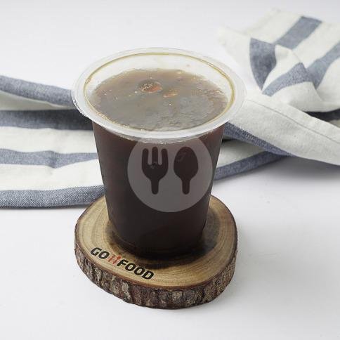 Aqua Botol menu Sate Ayam Ponorogo Pak Siboen, Malang